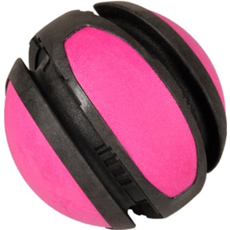 Hs foam livia ball geur framboos roos/zwart 14cm