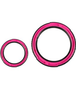 Hs foam livia ring geur framboos roos/zwart 15cm