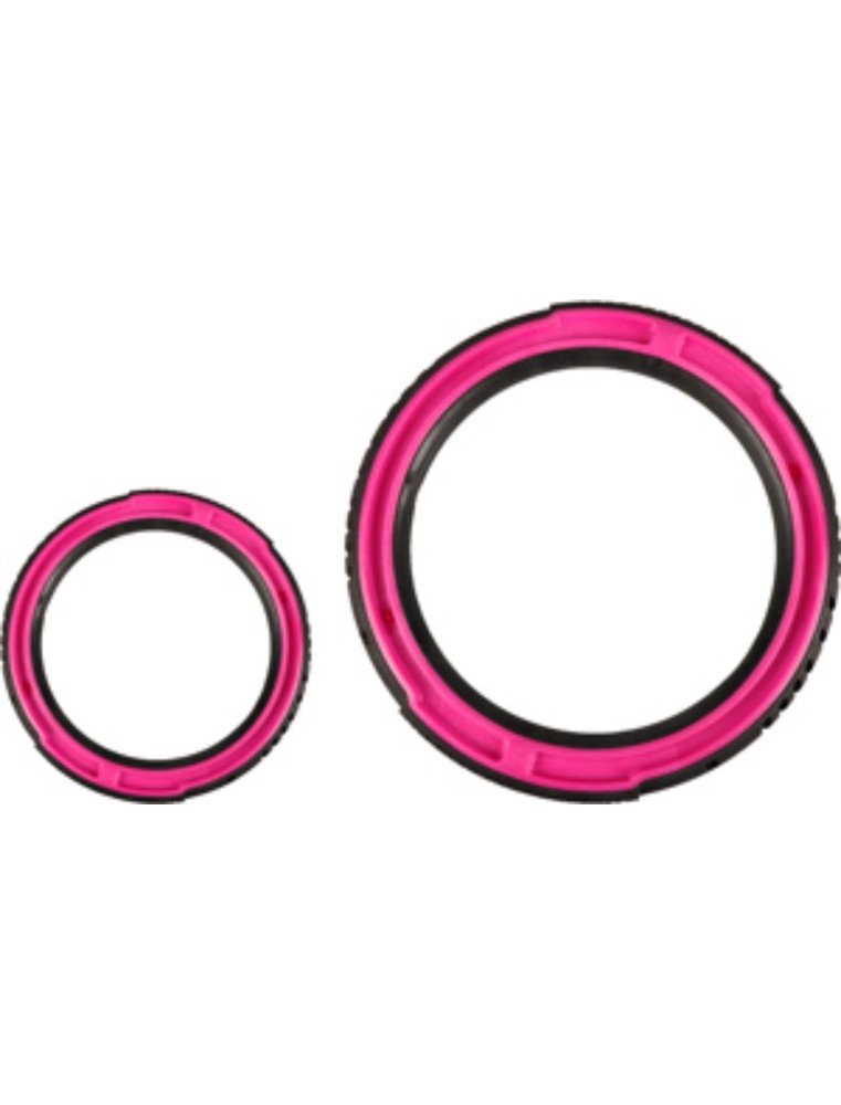 Hs foam livia ring geur framboos roos/zwart 24cm