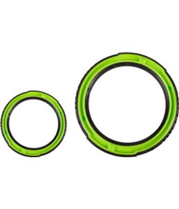 Hs foam livia ring geur munt groen zwart 24cm