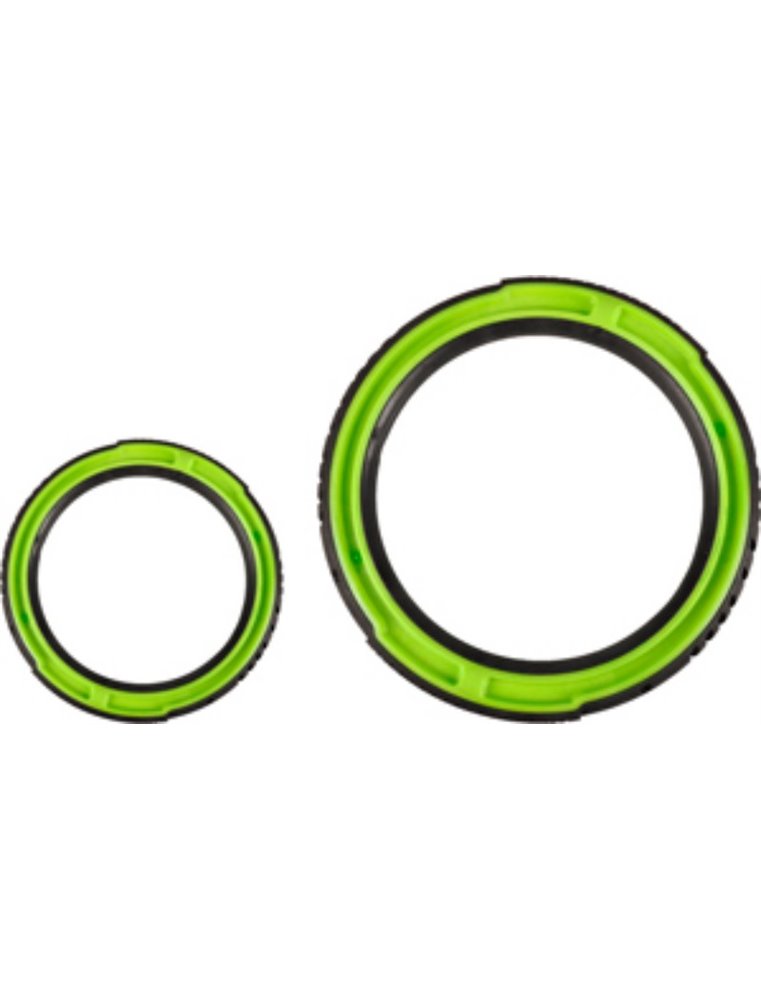 Hs foam livia ring geur munt groen zwart 24cm