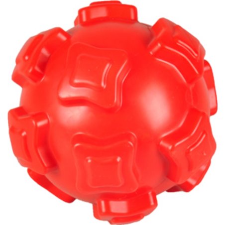 Hs bal brutus rood tpr 15cm met squeaker