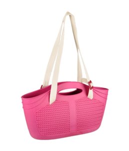 Draagtas mia bordeaux 40x15x24cm