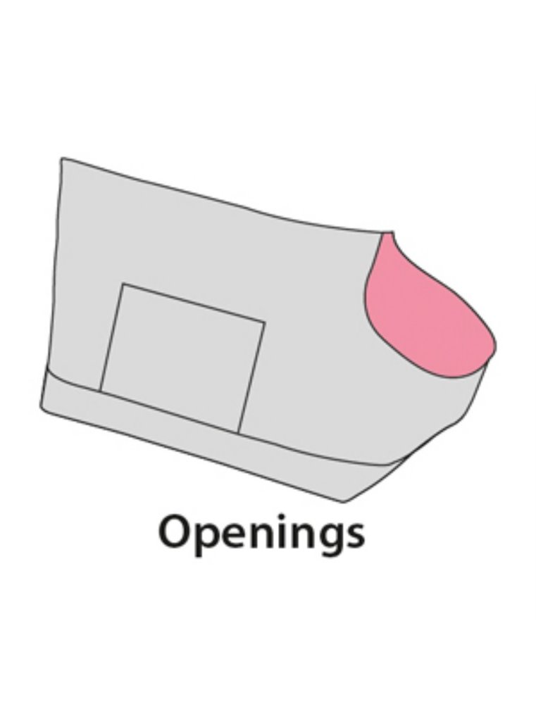 Draagtas odette 53x25x28cm