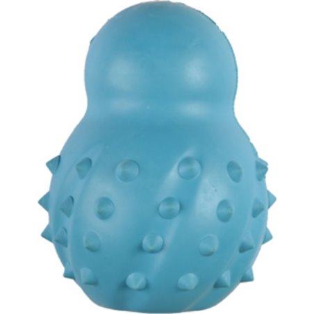 Hs rubber scrum wobbler blauw 10cm 