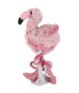 Hs pluche andes flamingo roos 25cm