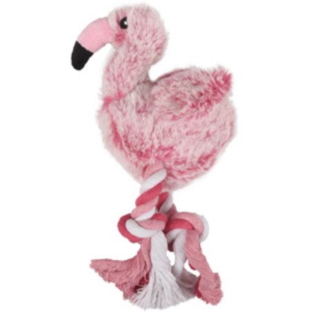 Hs pluche andes flamingo roos 25cm 