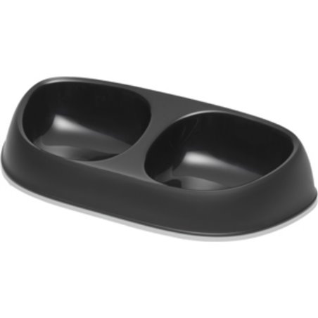 Eetpot exqi zwart 2 x 200ml 