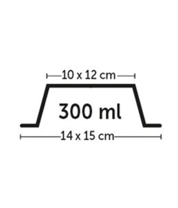 Eetpot nr. 1 leno classic-300ml