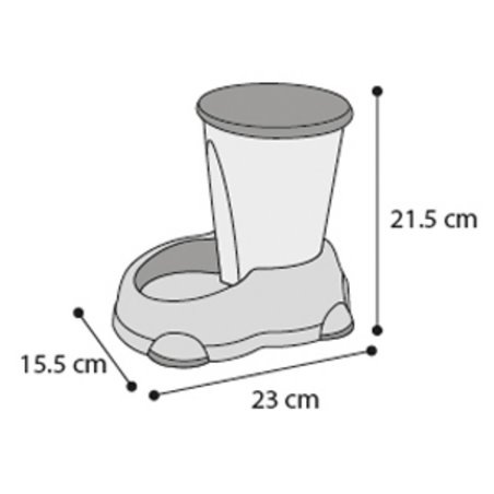 Drinkautomaat mara classic 1,5l 
