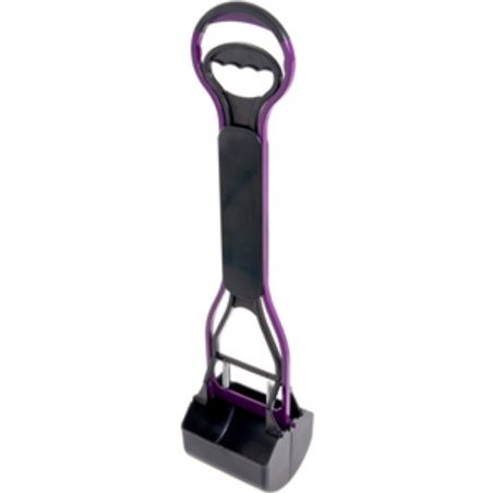 Poepschep easy scoop l zwart/grijs 13,5x63cm