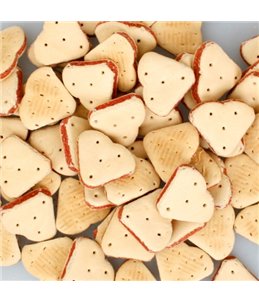 Koekjes crunch sandwich hart 500gr