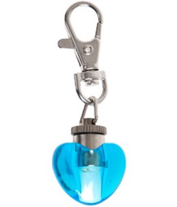 Blinki heart licht roze-wit-blauw