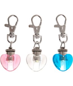 Blinki heart licht roze-wit-blauw