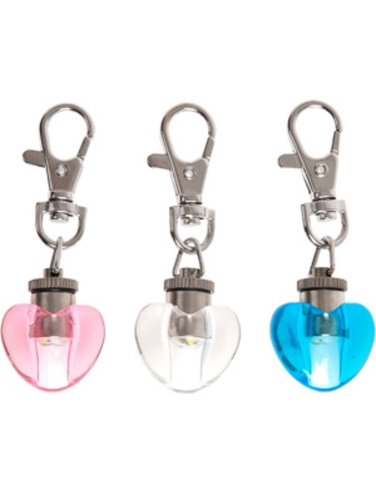 Blinki heart licht roze-wit-blauw