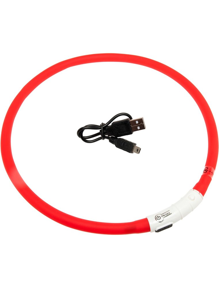 Visio light led halsband rood 70cm