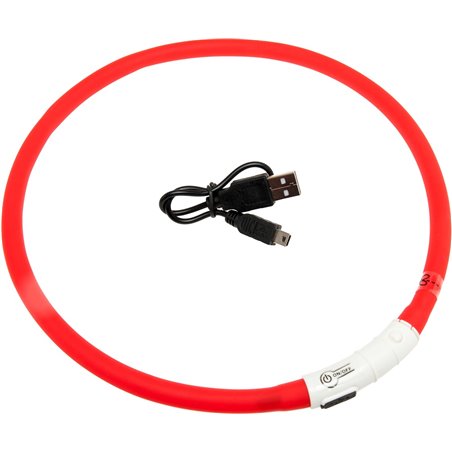 Visio light led halsband rood 70cm