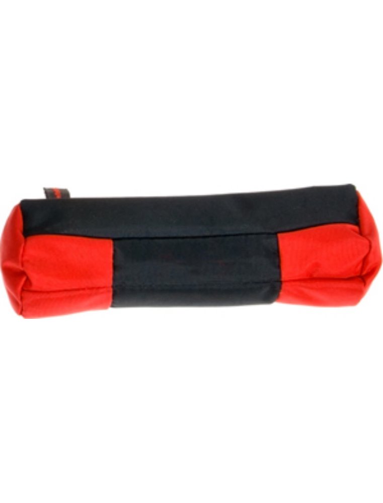 Snack dummy 14x5cm zwart/rood