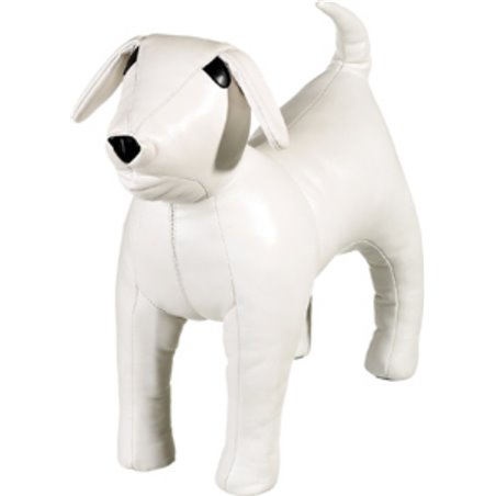 Display hond wit l - 45cm 