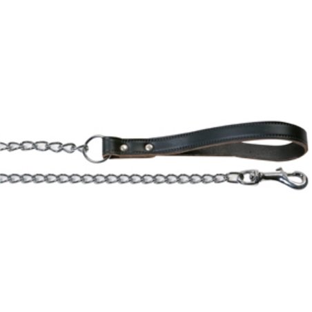 Kettinglijn zwart 100cm 3mm 