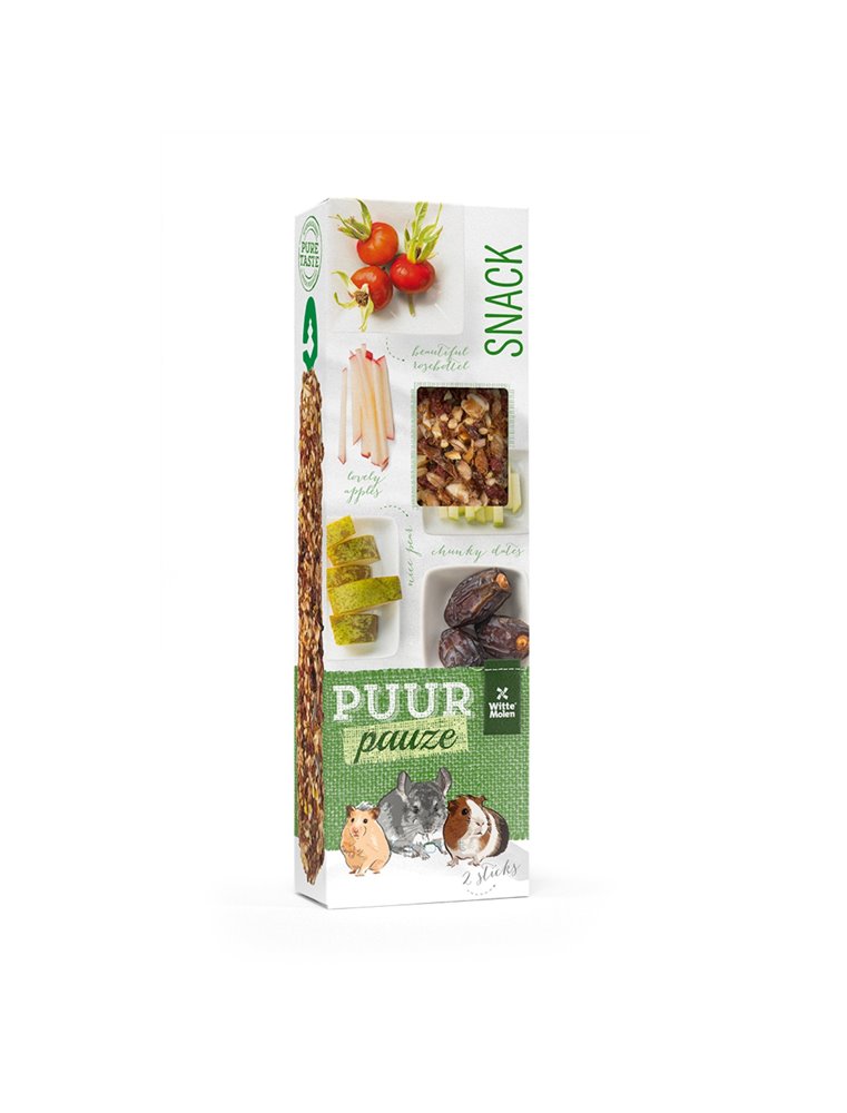 PUUR Pauze Knaagsticks Europees Fruit