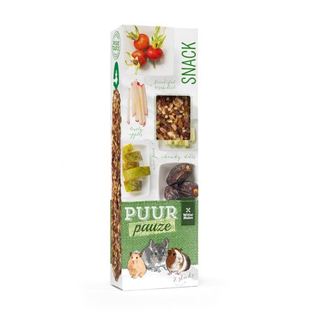 Puur pauze knaagsticks europees fruit