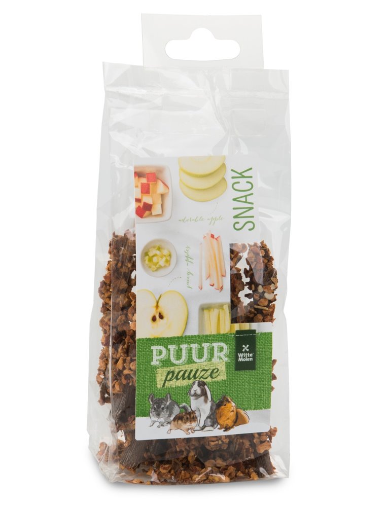 PUUR Pauze Knabbelhoutjes Appel