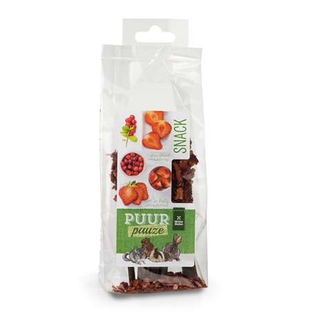 Puur pauze knabbelhoutjes aardbei