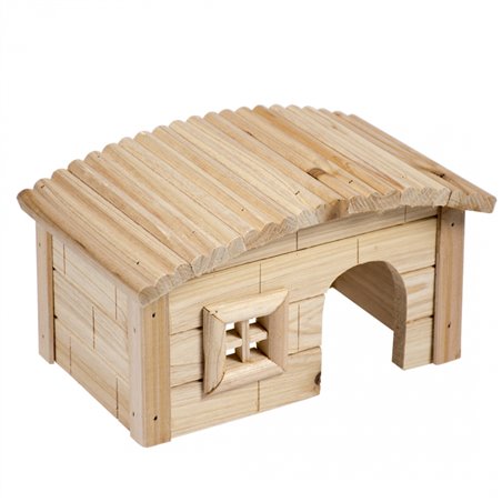 Knaagdieren houten lodge koepeldak