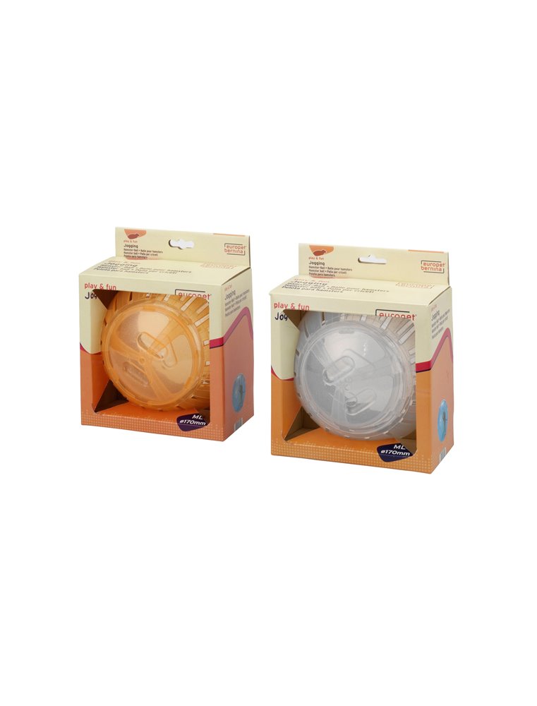 Joggingbal Transparant met Glitter