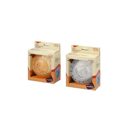 Joggingbal transparant met glitter