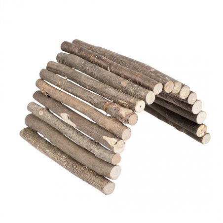 Buigbare houten brug