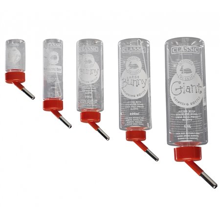 Classic drinkfontein Luxe plastic konijn, 320 ml - 6 x 6 x 21cm