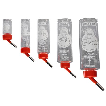 Classic drinkfontein Luxe plastic muis, 75 ml - 4,1 x 4,1 x 13cm