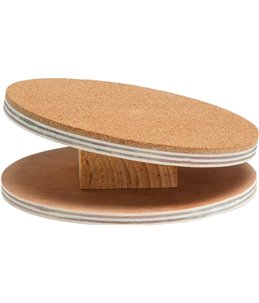 Bogie disc houten loopsch+kurk 16cm
