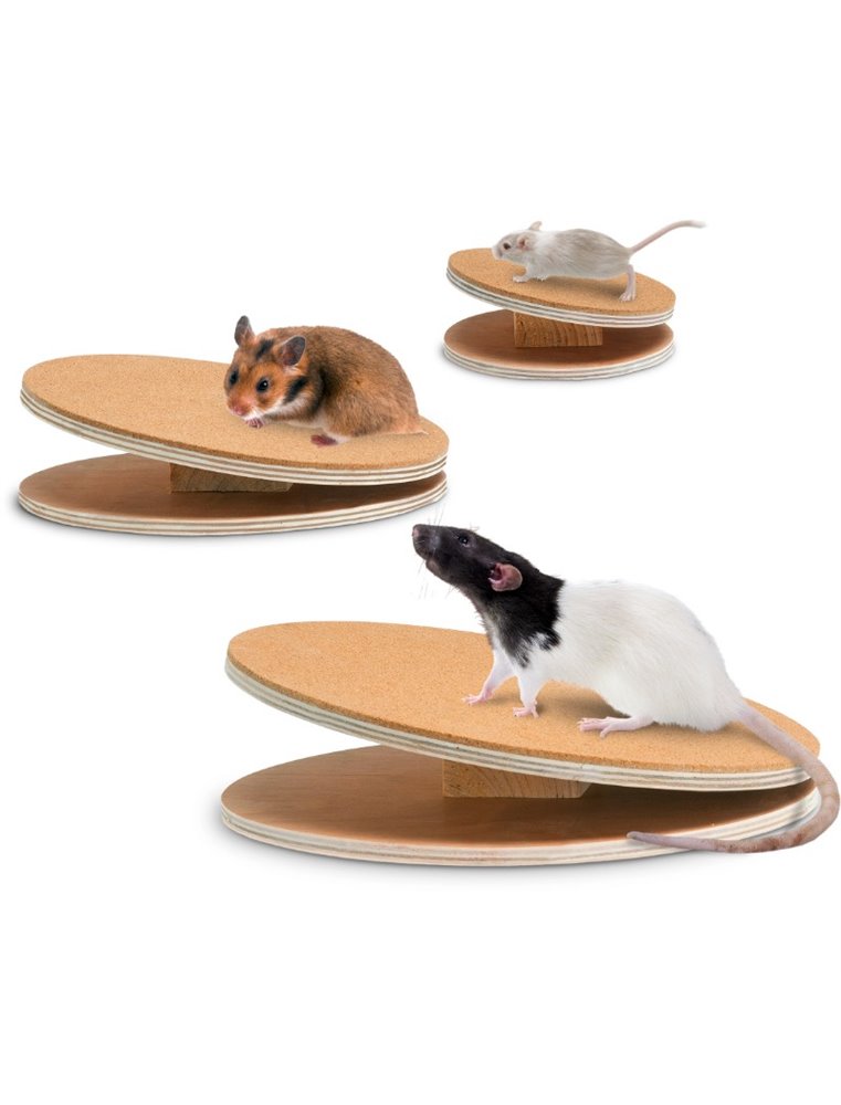 Bogie disc houten loopsch+kurk 16cm