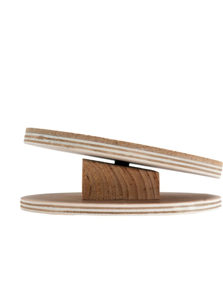 Bogie disc houten loopsch+kurk 16cm