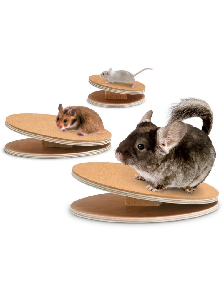 Bogie disc houten loopsch+kurk 25cm