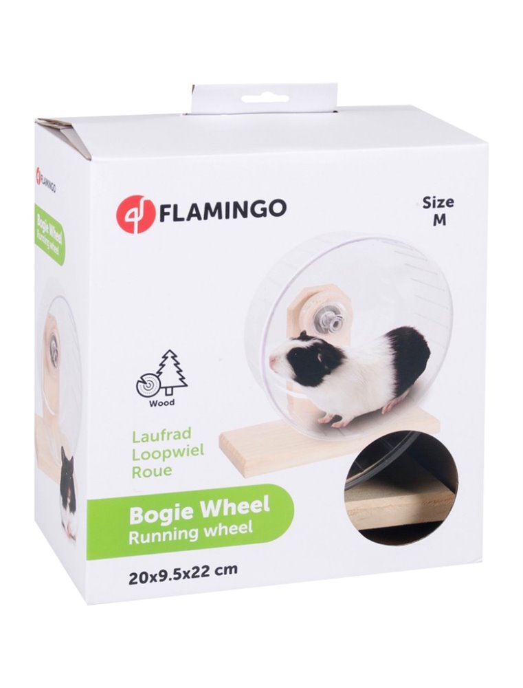 Bogie wiel plastic m 18 cm