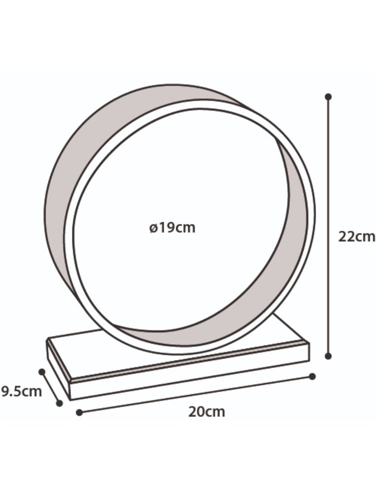 Bogie wiel plastic m 18 cm