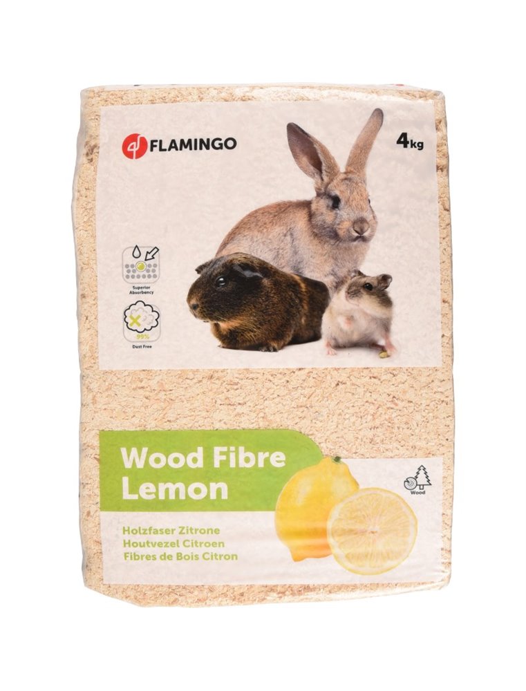 Houtvezel citroengeur 4 kg / 56 l