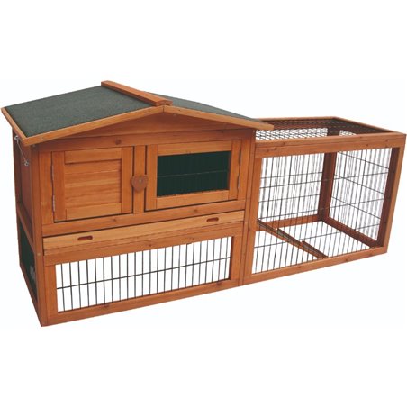 Konijnenhok met ren sunshine