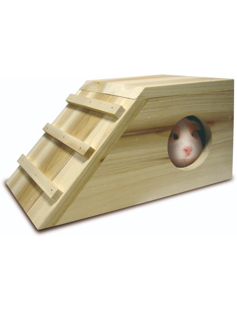 Slaaphok hout cavia cabana