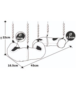 Hamstertunnel nylon - chicane