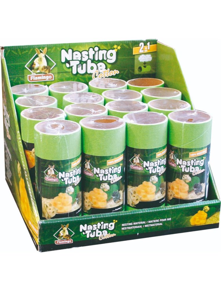 Nesting tube cotton 25gr. - ass.