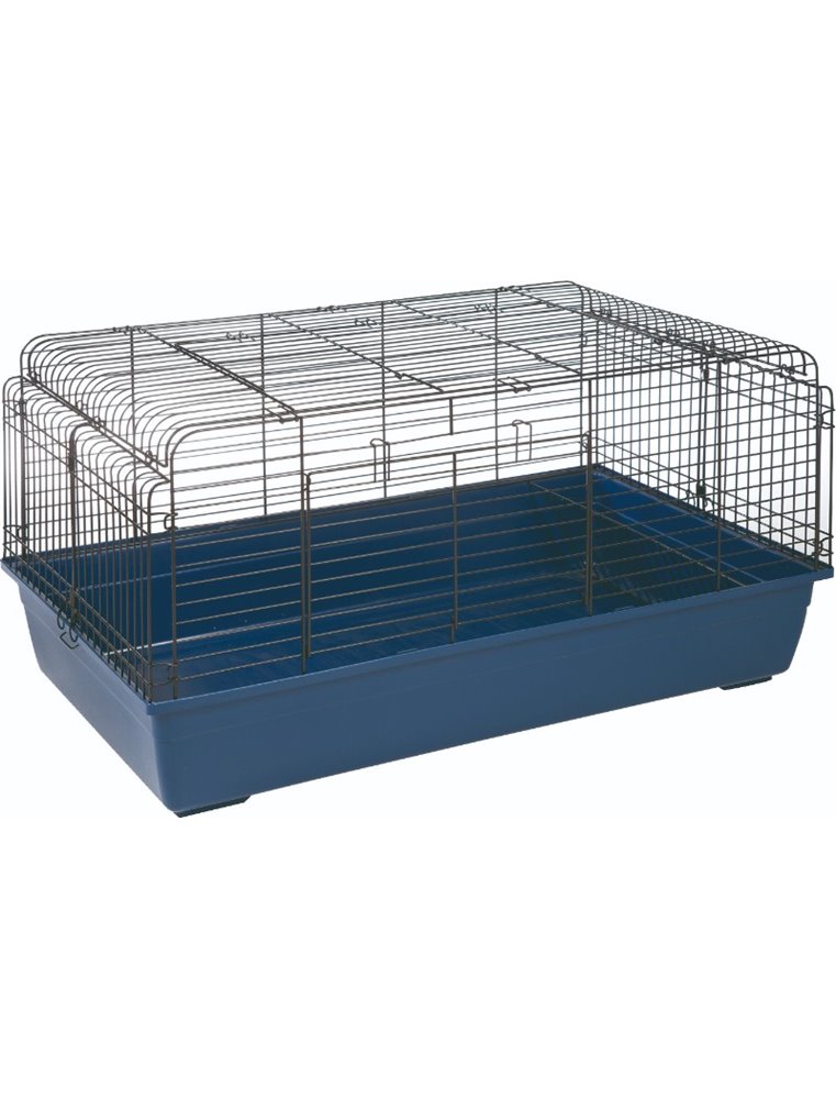 Konijnenkooi sprinters 120cm blauw