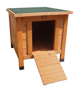 Slaaphok hout konijnen cosy