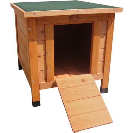 Slaaphok hout konijnen cosy