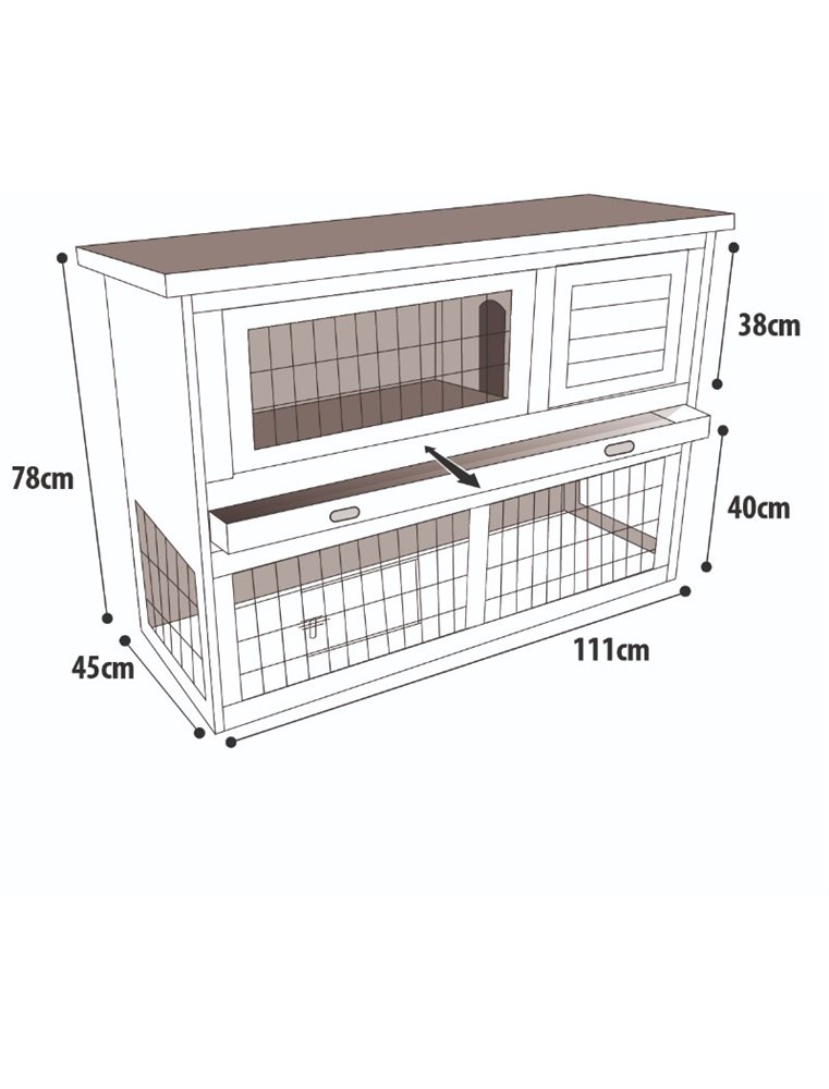 Konijnenhok loft cottage