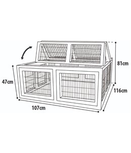 Konijnenren arena cottage